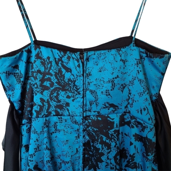 Jolie blue black semi-formal dress black  ribbon - Picture 6 of 12